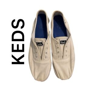 KEDS Slip on White Shoes 8.5